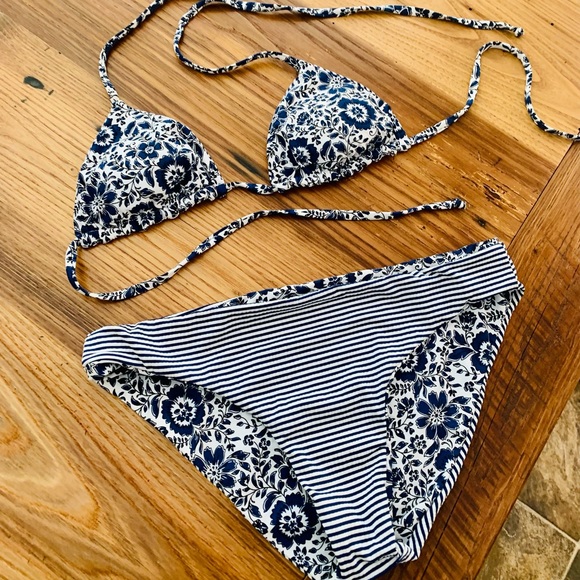 Splendid reversible bikini S EUC - Picture 1 of 8